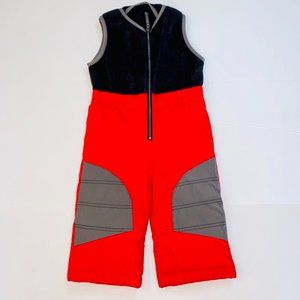 Columbia Red Bib Snow Pants Size 2T